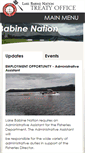 Mobile Screenshot of lbntreaty.com